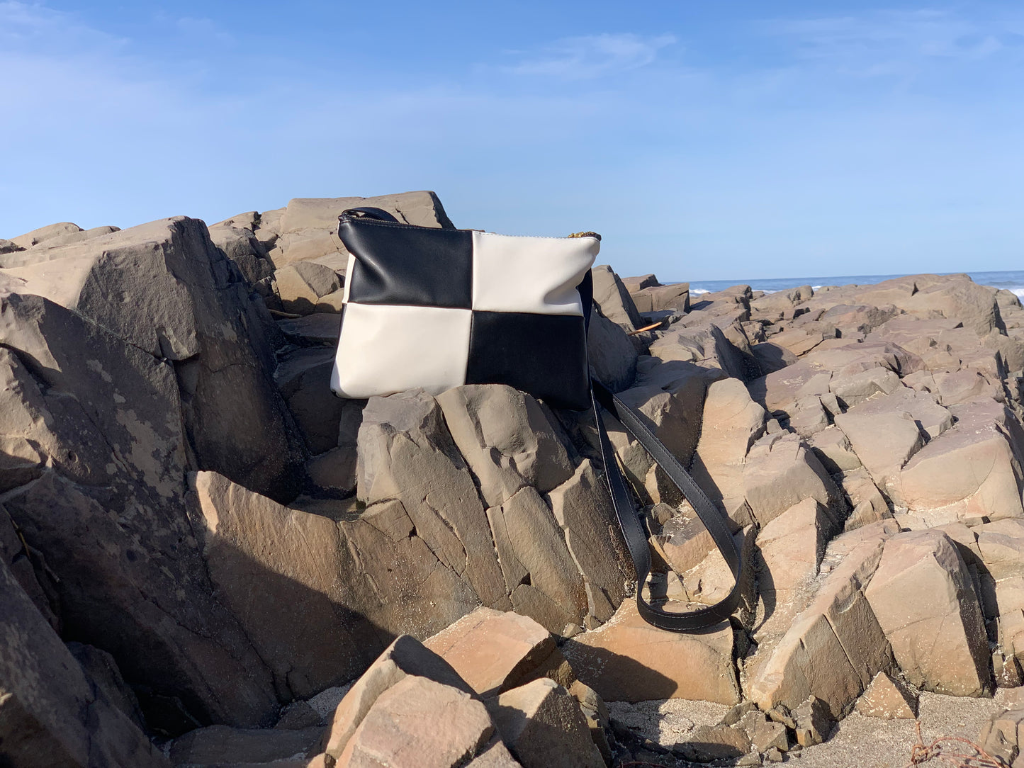 Checker Crossbody Purse