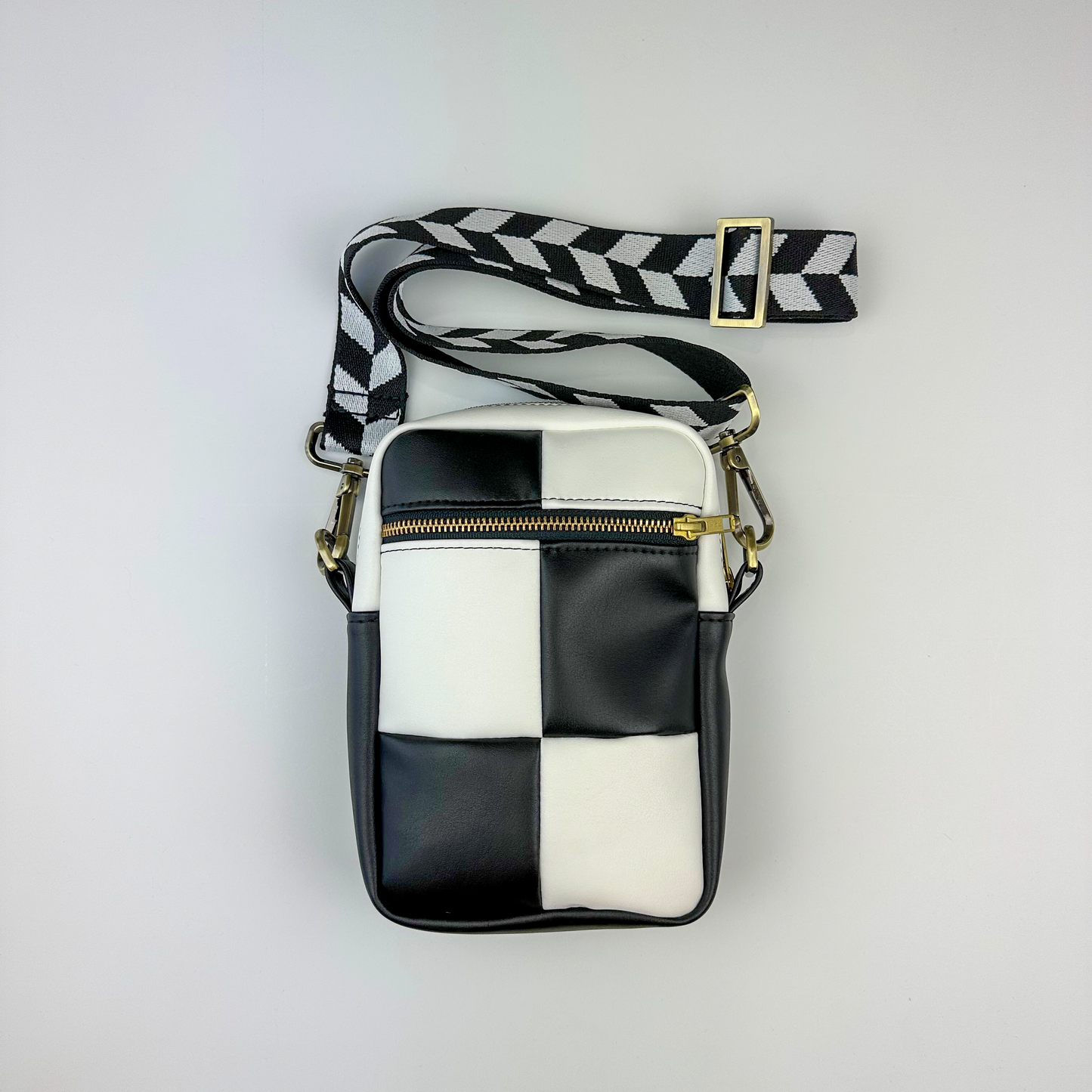 One-of-One Checkered Crossbody Bag