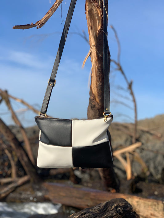 Checker Crossbody Purse