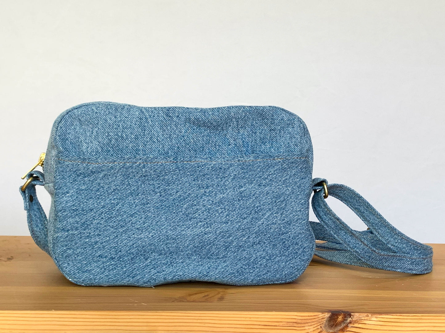 Upcycled Denim Crossbody Purse