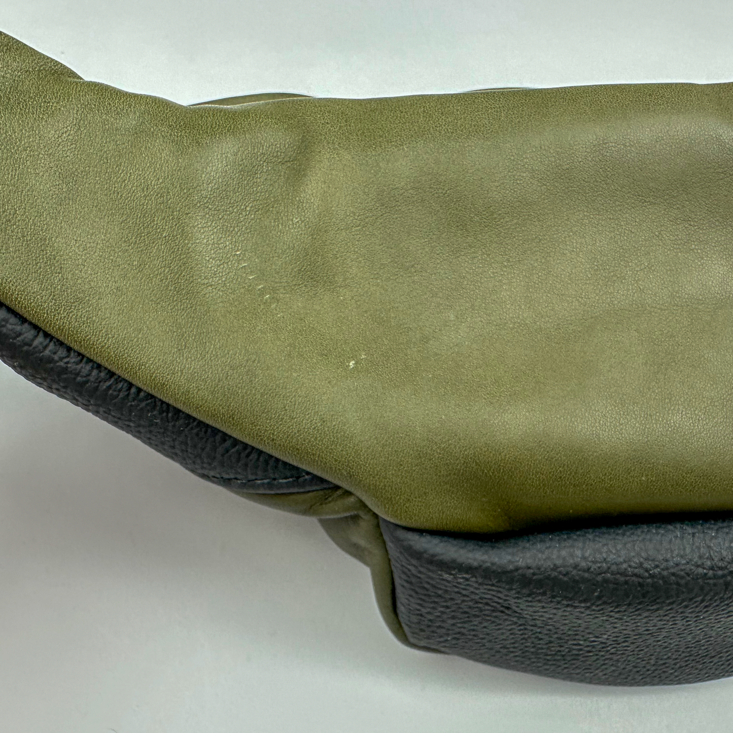 Colorblocked Leather Fanny Pack *Not Vegan*