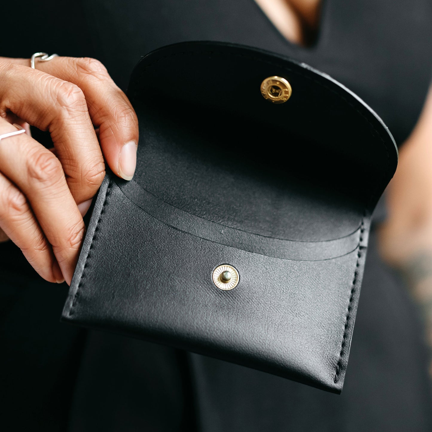 Minimalist Wallet in Midnight